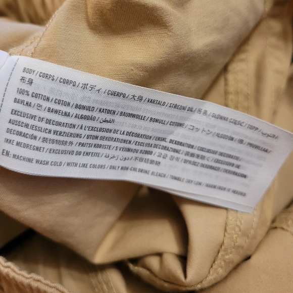 Abercrombie and Fitch Curve Love Relaxed Cargo Pants - khaki - Picture 6 of 8